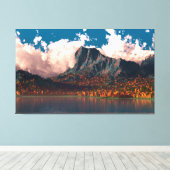 Toile Falaises d'automne (Triptych) (Insitu (Plancher de Bois))