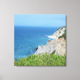 Toile Falaises de Block Island - Block Island, Rhode Isl