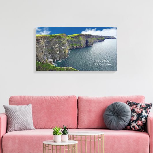 Toile Falaises de Moher Co. Clare (Insitu(Salon))
