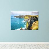 Toile Falaises de Moher, Irlande (Insitu (Plancher de Bois))