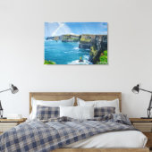 Toile Falaises de Moher Rainbow, Irlande (Insitu(Chambre))
