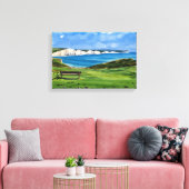 Toile Falaises des Sept Sœurs (Insitu(Salon))