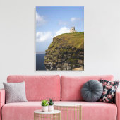 Toile Falaises panoramiques de Moher et tour d'O'Brien. (Insitu(Salon))