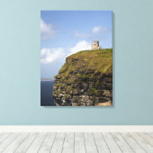 Toile Falaises panoramiques de Moher et tour d'O'Brien. (Insitu (Plancher de Bois))