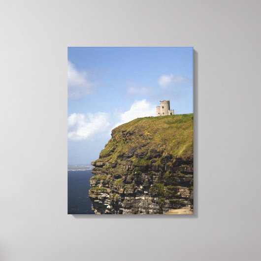 Toile Falaises panoramiques de Moher et tour d'O'Brien. (Recto)