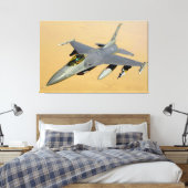 Toile FALCON DE COMBAT F-16C 32x48 (Insitu(Chambre))