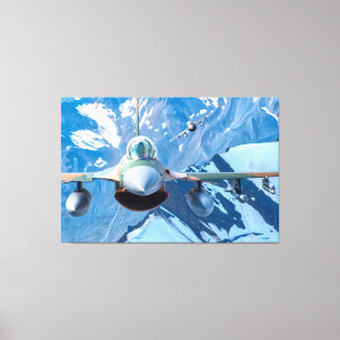Toile FALCON DE COMBAT F-16C 40x60