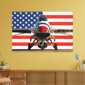 Toile FALCON DE COMBAT F-16D 40x60 (Insitu(Salon))
