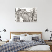 Toile Falkland Palace Scotland. 2007 (Insitu(Chambre))