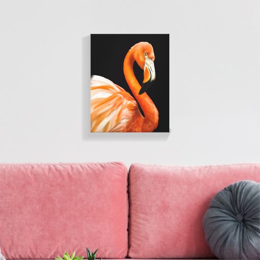 Toile Falmingo des Caraïbes (Insitu(Salon))