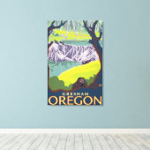 Toile Famille Beaver - Gresham, Oregon (Insitu (Plancher de Bois))