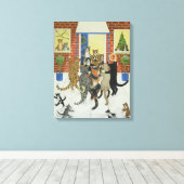 Toile Famille de Christmas (Insitu (Plancher de Bois))