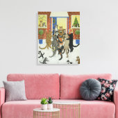 Toile Famille de Christmas (Insitu(Salon))