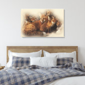 Toile Famille Fox (Insitu(Chambre))