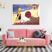 Toile Famille Jersey Shore Beach (Insitu(Salon))