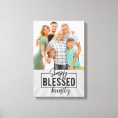 Toile Famille ! Photo de famille tout simplement bienheu (Recto)