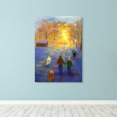 Toile Family Time (Insitu (Plancher de Bois))