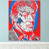 Toile Famous Abstrait People Project 3 (Insitu (Plancher de Bois))