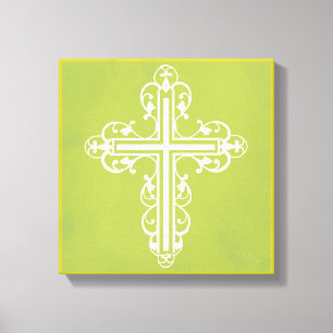 Toile Fancy Cross Design No. 12 Crème