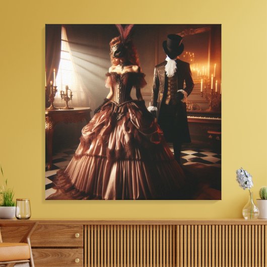 Toile Fantaisie Steampunk Victorienne Art Mascarade (Insitu(Salon))