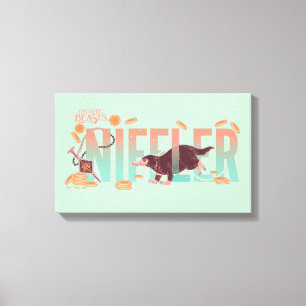 Toile Fantastique bêtes Niffler