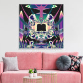 Toile Fantastique sombre (Insitu(Salon))