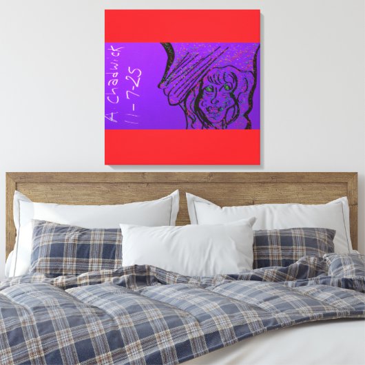 Toile Fantasy Art Stretched Canvas Print (Insitu(Chambre))