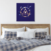 Toile Fantasy Emblem with Floating Blades – Magical Ener (Insitu(Chambre))