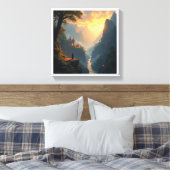 Toile Fantasy Landscape Digital Wall Paintings (Insitu(Chambre))