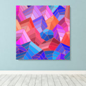 Toile Fantasy Mountains View from the Sky (Insitu (Plancher de Bois))