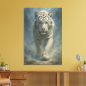 Toile Fantasy White Tiger – Mystic Aura Series | ManJian (Insitu(Salon))