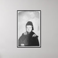Fantôme d'Abraham Lincoln avec Mary Lincoln 1869