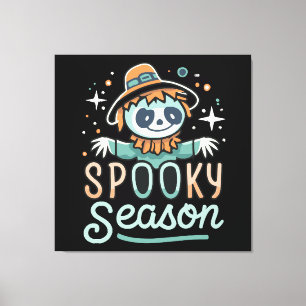 Toile fantôme drôle avec des chapeaux, saison effrayante