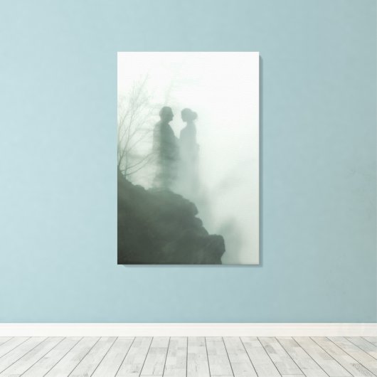 Toile Fantômes dans le brouillard (Insitu (Plancher de Bois))