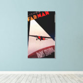Toile Farman Airlines Farman 300 Monoplane Promo Poste (Insitu (Plancher de Bois))