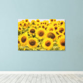 Toile Farms | A Sunflower (Insitu (Plancher de Bois))