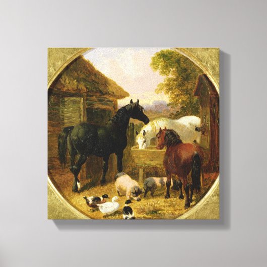 Toile Farmyard (Recto)