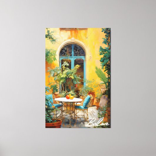 Toile Fascination, by artist Bella Catza (Recto)