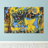 Toile "Fascinfinity" (Insitu (Plancher de Bois))