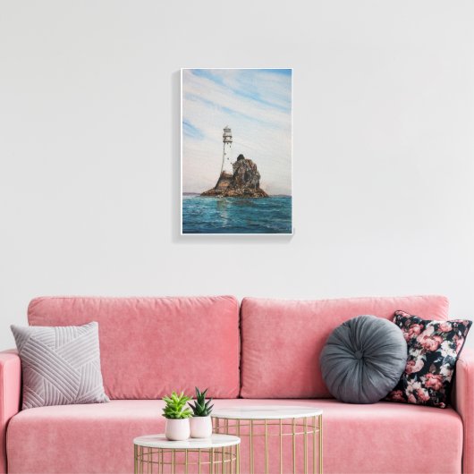 Toile Fastnet Lighthouse, Cork, Irlande (Insitu(Salon))