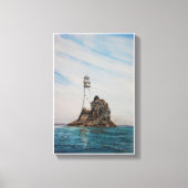 Toile Fastnet Lighthouse, Cork, Irlande (Recto)