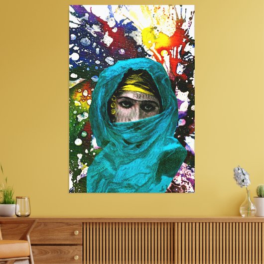 Toile Fatima par Michael Moffa (Insitu(Salon))