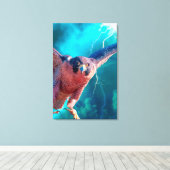 Toile Faucon pèlerin AILES DE MERCURE (Insitu (Plancher de Bois))