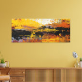 Toile Faultline of Fire and Night (Insitu(Salon))