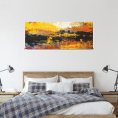 Toile Faultline of Fire and Night (Insitu(Chambre))