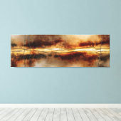 Toile Faultline of Light (Insitu (Plancher de Bois))