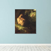 Toile Faun et Nymph, 1868 (Insitu (Plancher de Bois))