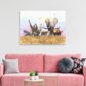 Toile Faune (Insitu(Salon))