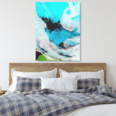 Toile Fausse vue couleur de Polynya (eau libre) (Insitu(Chambre))
