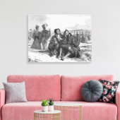 Toile Faust et Wagner en conversation (Insitu(Salon))